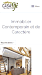 Mobile Screenshot of casaloft-immobilier.com